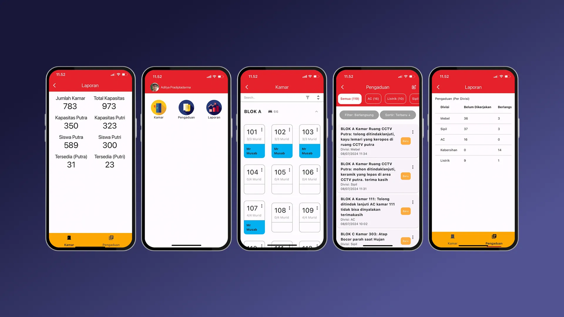 Boarding System Portfolio Genios